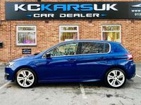 Used Peugeot 308 GT-line 120 HP (88 kW) 2015 Blue Hatchback