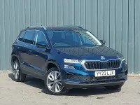 Used Skoda Karoq SE L 150 HP (110 kW) 2023 Blue SUV