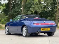 Used Alfa Romeo Spider 218 HP (160 kW) 2001 Blue Cabriolet