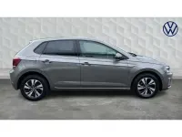 Begagnad VW Polo Match 95 HK (69 kW) 2021 Grå Halvkombi