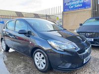 Used Vauxhall Corsa Design Edition 75 HP (55 kW) 2016 Black Hatchback