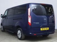 Used Ford Tourneo Custom Zetec 130 HP (95 kW) 2020 Blue Van