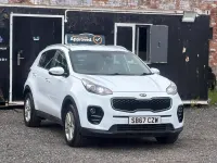 Used Kia Sportage 177 HP (130 kW) 2018 White SUV
