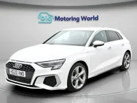 Used Audi A3 Sportback S-Line 2022 White Hatchback