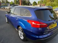 Used Ford Focus Zetec 115 HP (84 kW) 2015 Blue Estate