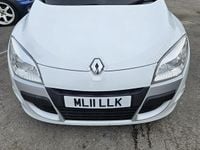 Used Renault Mégane Coupé Dynamique 110 HP (80 kW) 2011 White Coupe