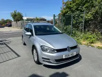 Used VW Golf VII SE 110 HP (80 kW) 2016 Silver Estate