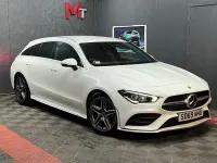 Used Mercedes CLA200 AMG line 2019 White Coupe
