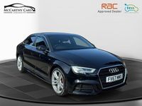 Used Audi A3 S-Line 148 HP (108 kW) 2017 Black Sedan