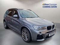 Used BMW X3 M Sport 190 HP (139 kW) 2017 Grey SUV