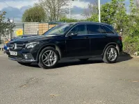 Begagnad Mercedes GLC250 AMG line 2018 Svart Kombi