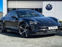 Used Porsche Taycan Performance Package 559 kW (761 HP) 2021 Black Sedan