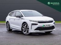 Used Skoda Enyaq iV SportLine 210 kW (286 HP) 2025 Moon white metallic SUV