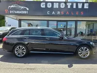 Used Mercedes C350e 2017 Black Estate