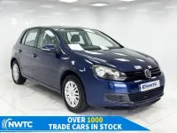Used VW Golf VI S 80 HP (58 kW) 2010 Blue Hatchback