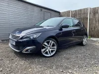 Used Peugeot 308 115 HP (84 kW) 2014 Blue Hatchback