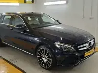 Used Mercedes C350e 2017 Blue Estate