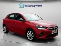 Used Vauxhall Corsa Edition 75 HP (55 kW) 2022 Red Hatchback