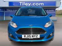 Used Ford Fiesta Zetec 2015 Blue Hatchback