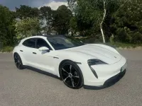 Used Porsche Taycan Performance Package 350 kW (476 HP) 2023 White Estate