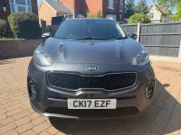 Used Kia Sportage 115 HP (84 kW) 2017 Silver SUV