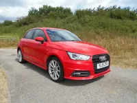 Used Audi A1 S-Line 2015 Red Hatchback