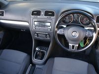 Used VW Golf Cabriolet SE 2012 Reflex silver metallic Cabriolet