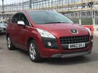 Used Peugeot 3008 Style 112 HP (82 kW) 2013 Red Estate