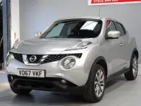 Used Nissan Juke Tekna 117 HP (86 kW) 2017 Silver SUV