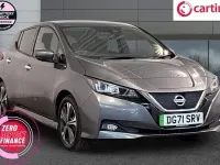 Used Nissan Leaf Tekna 110 kW (150 HP) 2021 Grey Hatchback