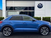 Used VW T-Roc R-line 115 HP (84 kW) 2019 Blue SUV