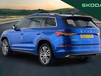 Used Skoda Kodiaq LAURIN & KLEMENT 200 HP (147 kW) 2022 Blue SUV