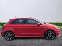 Used Audi A1 Black Edition 95 HP (69 kW) 2018 Red Hatchback