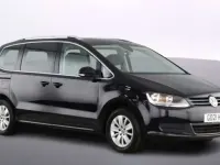 Used VW Sharan SE 150 HP (110 kW) 2021 Black MPV