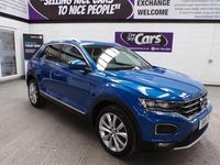 Used VW T-Roc SEL 115 HP (84 kW) 2019 Blue SUV
