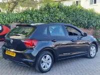 Used VW Polo SE 80 HP (58 kW) 2020 Black Hatchback