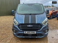 Used Ford Transit Custom Sport 185 HP (136 kW) 2019 Blue Van