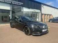 Begagnad Mercedes E350 AMG 252 HK (185 kW) 2014 Svart Sedan