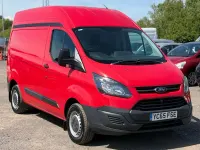 Used Ford Transit Custom 2015 Red Van