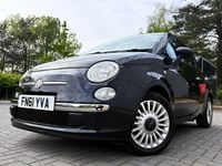 Usado Fiat 500 Lounge 85 HP (62 kW) 2011 Preto Citadino