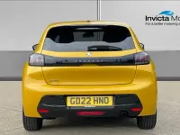 Used Peugeot 208 Allure Premium 101 HP (74 kW) 2022 Yellow Hatchback