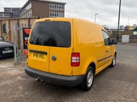 Used VW Caddy 102 HP (75 kW) 2011 Yellow MPV
