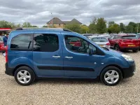 Used Peugeot Partner Tepee Outdoor 112 HP (82 kW) 2011 Blue MPV