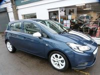 Used Vauxhall Corsa 90 HP (66 kW) 2015 Blue Hatchback
