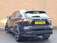 Used Lexus NX300h Sport Line 195 HP (143 kW) 2017 Black SUV