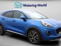 Used Ford Puma Titanium 125 HP (91 kW) 2020 Blue SUV