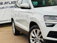 Used Skoda Karoq SE L 116 HP (85 kW) 2018 White SUV