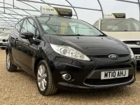 Used Ford Fiesta Zetec 96 HP (70 kW) 2010 Black Hatchback