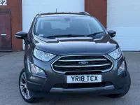 Used Ford Ecosport Titanium 125 HP (91 kW) 2018 Grey SUV