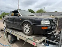 Used Audi Cabriolet 150 HP (110 kW) 1995 Blue Cabriolet
